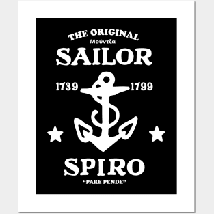 Sailor spiro Posters and Art